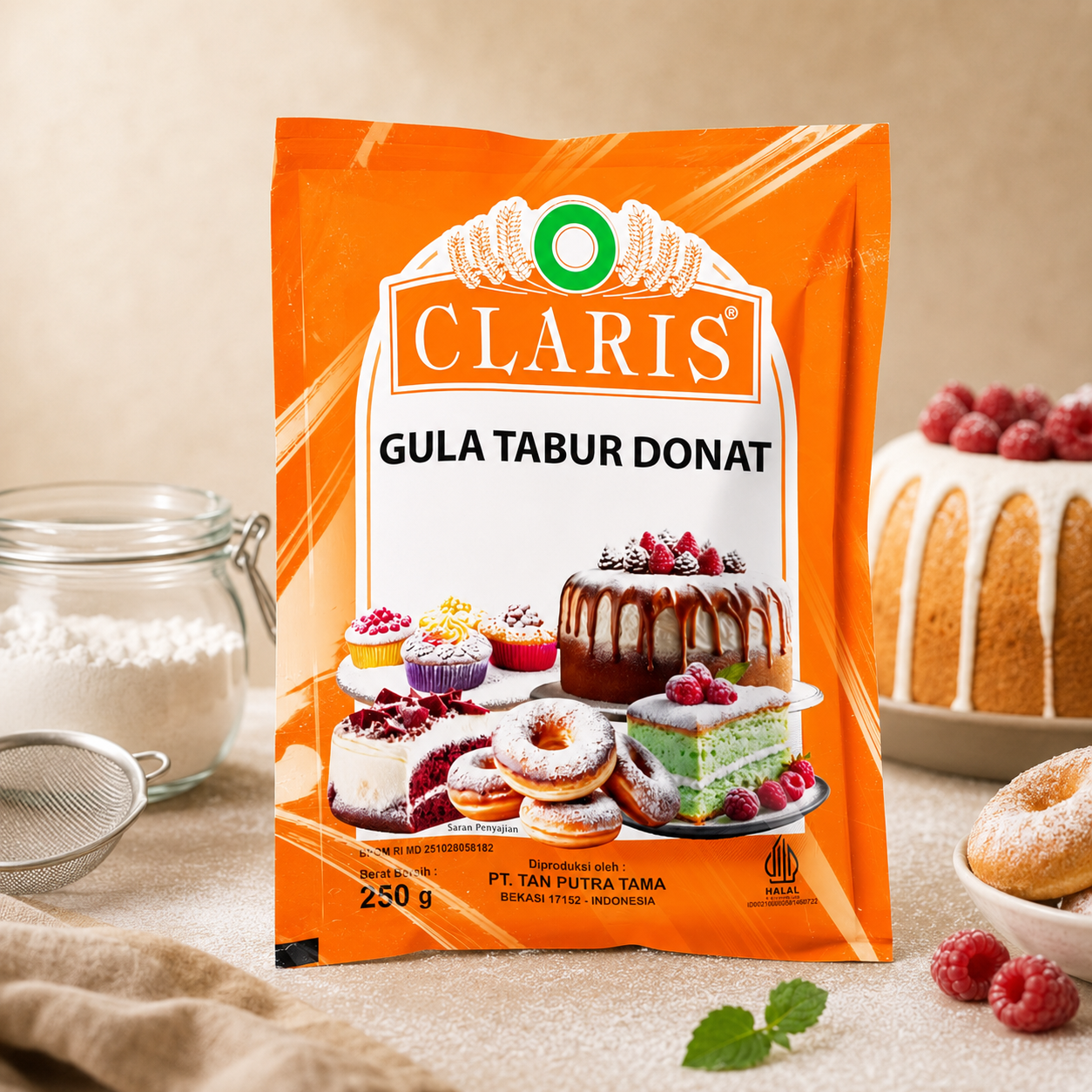 Gula Tabur Donat