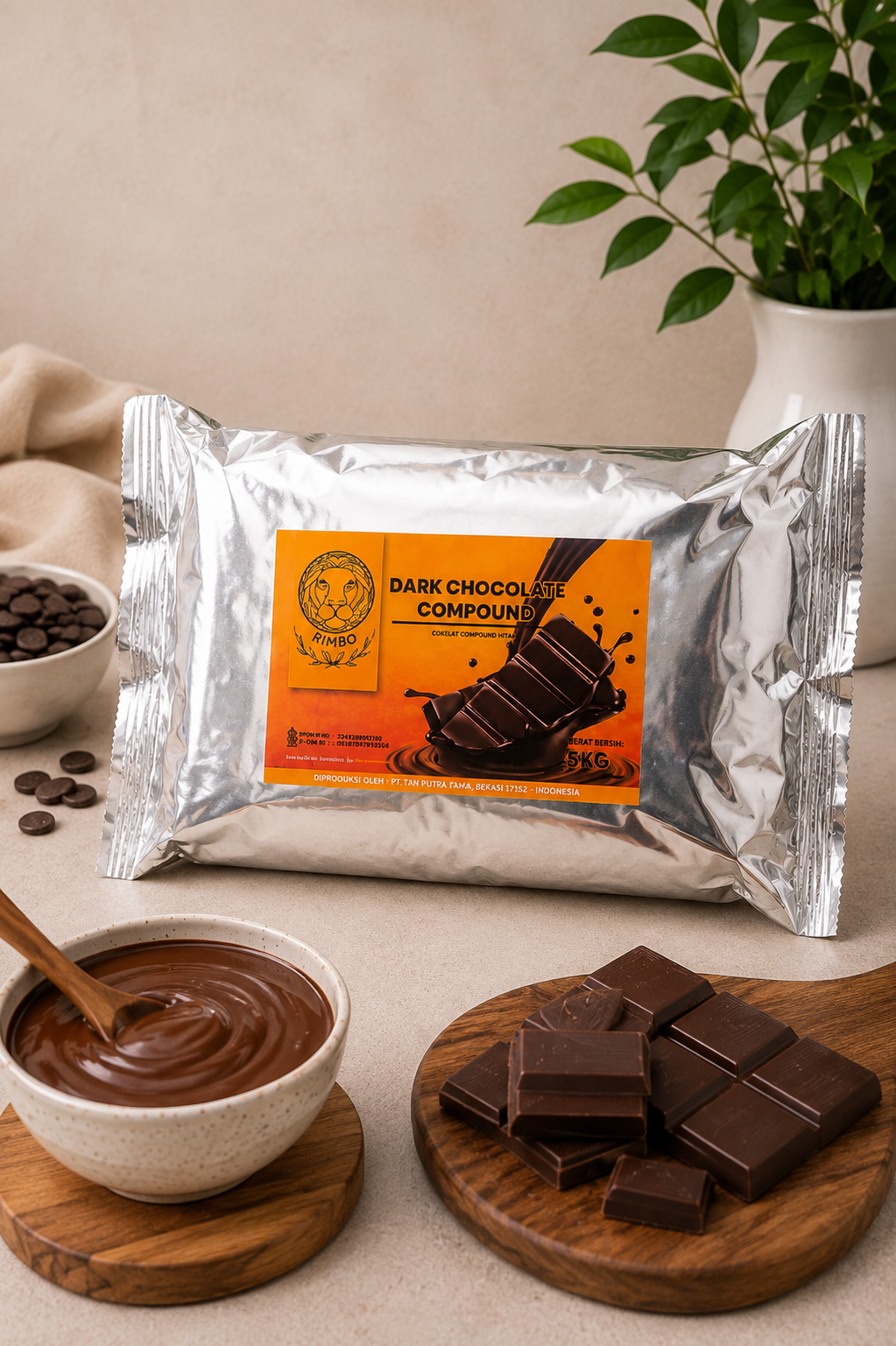 Rimbo Cokelat Compound (Dark)