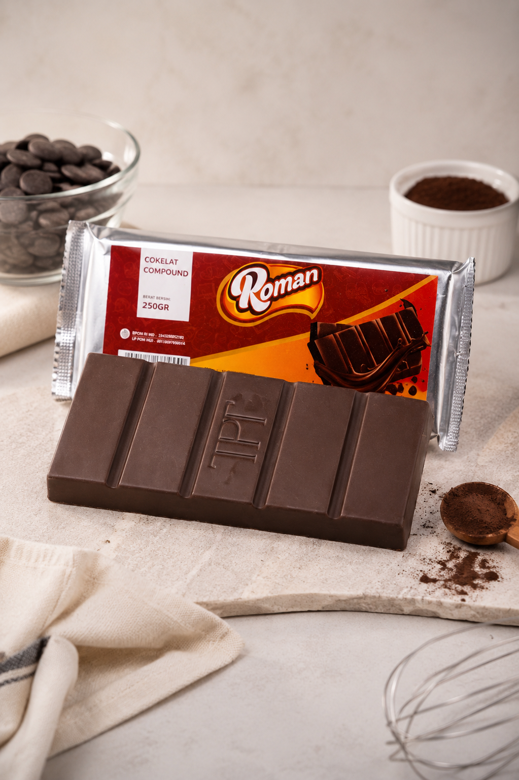 Roman Cokelat Compound (Dark)